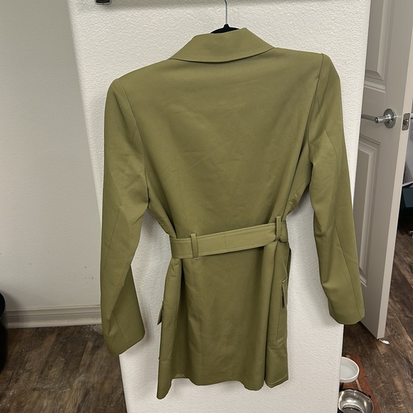 GREEN BLAZER JACKET - Picture 4 of 4